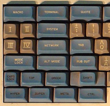 WillFlux's tweet image. For reasons I was looking at the Space-Cadet keyboard earlier. Feast your eyes on those modifier keys! 🤩
#lisp