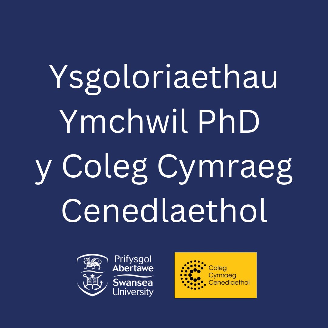 Cymraeg Prifysgol Abertawe (@cymraegabertawe) on Twitter photo Bwriwch olwg ar rai o’r ysgoloriaethau PhD sydd ar gael gan y <a href="/colegcymraeg/">Coleg Cymraeg</a> ym <a href="/Prif_Abertawe/">Prifysgol Abertawe</a> - nifer o gyfleoedd i raddedigion y Gymraeg 👇
Dyddiad Cau: 3 Ionawr 2025
swansea.ac.uk/cy/ol-raddedig… Bwriwch olwg ar rai o’r ysgoloriaethau PhD sydd ar gael gan y <a href="/colegcymraeg/">Coleg Cymraeg</a> ym <a href="/Prif_Abertawe/">Prifysgol Abertawe</a> - nifer o gyfleoedd i raddedigion y Gymraeg 👇
Dyddiad Cau: 3 Ionawr 2025
swansea.ac.uk/cy/ol-raddedig…