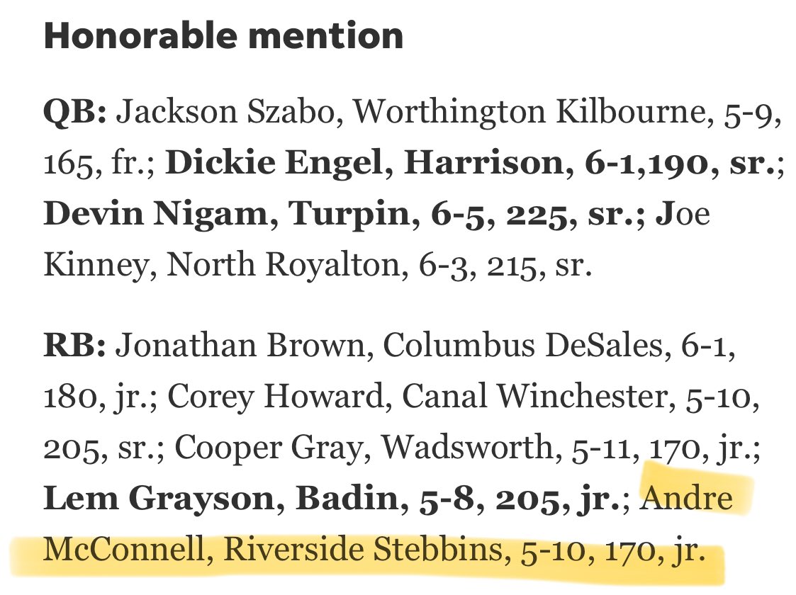 Blessed to make All State Honorable Mention 🙌🏽. I couldn’t do this without my coaches and teammates. #AGTG