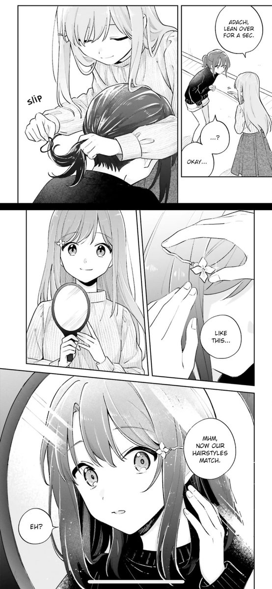 GARTHEX's tweet photo. Chat I forgot to mention I started reading Adachi To Shimamura as per the recommendation of my friend and AAAAAAAAAAAAAAAAAA I LOVE IT!!!! Adachi is such a lil gremlin I love her sm and honestly kinda relate to her a lot. Shimamura is awesome too >:o https://t.co/H1khywZIzW