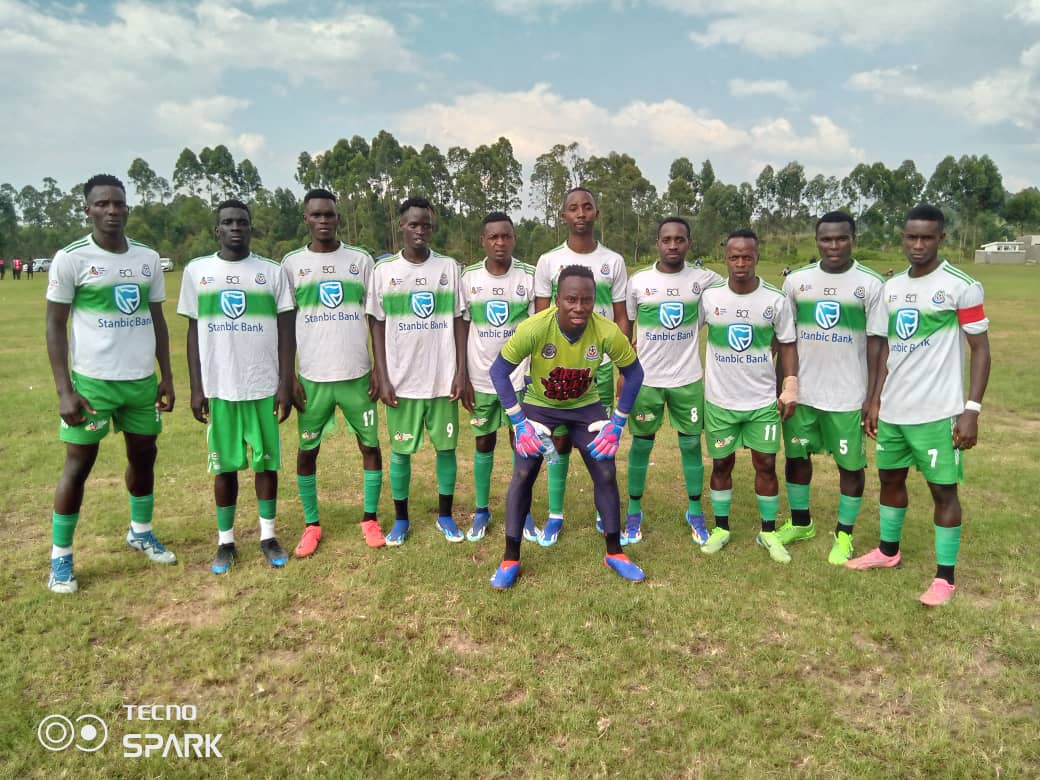 FULLTIME SCORES
STANIBIC UGANDA CUP
Ssendyowa Fc 1: 4 Bush Veterans FC
⚽Edwin                 ⚽⚽Muheirwe Davis Ronaldo
                                      ⚽Sadam Mutungi Muniru
                                      ⚽Bafana Johnson
<a href="/FUFAUgandaCup/">Stanbic Uganda Cup</a> <a href="/WesternRegionFA/">Western Region Football Associations</a>