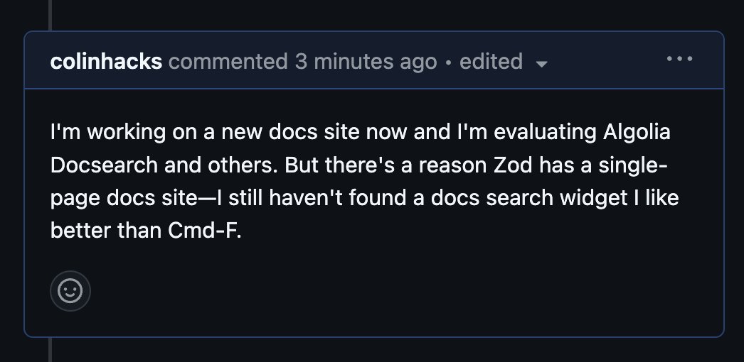 colinhacks/zod tweet media