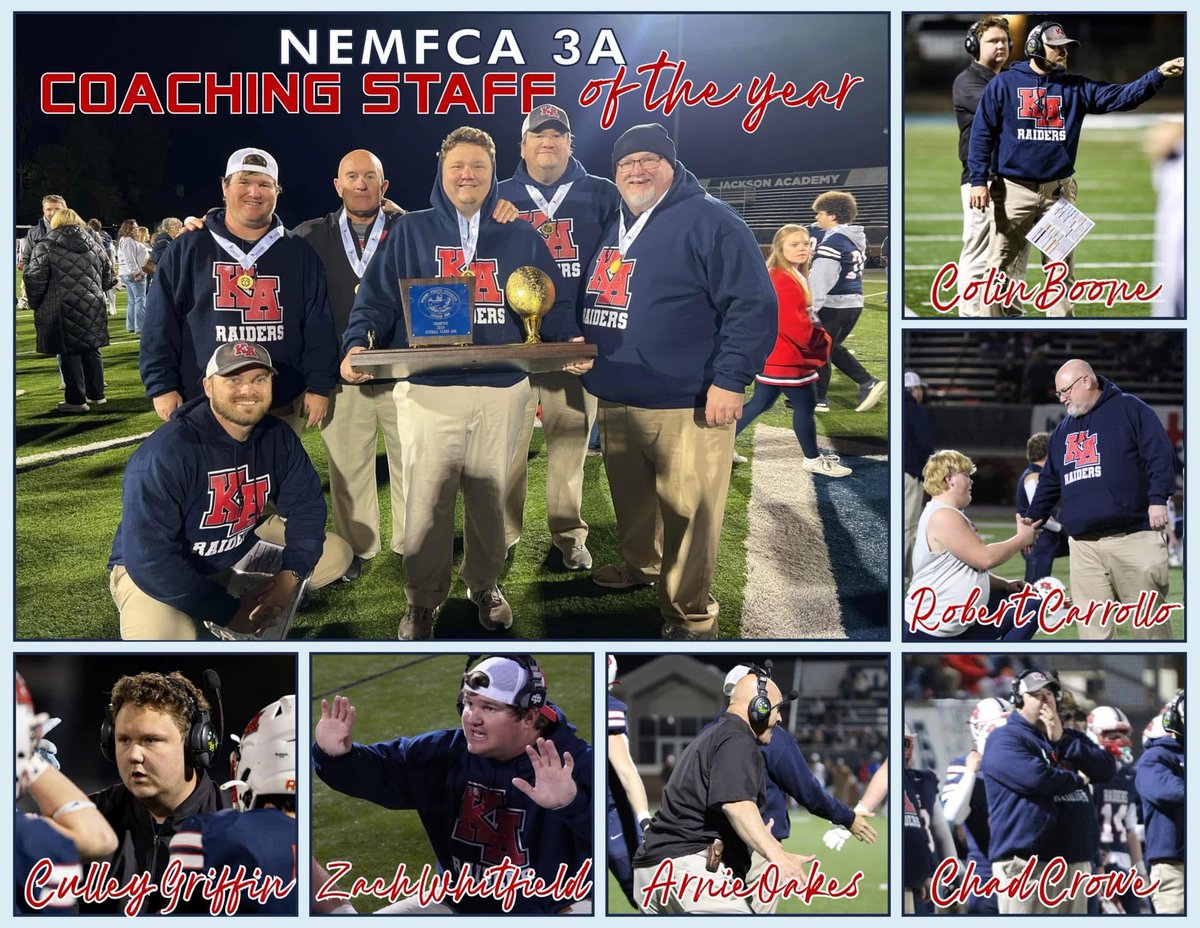 2024 <a href="/NEMFCA2013/">Northeast Mississippi Football Coaches Assn.</a> MAIS Coaching Staff of the Year! Thank you, <a href="/NEMFCA2013/">Northeast Mississippi Football Coaches Assn.</a>!

#BUILD