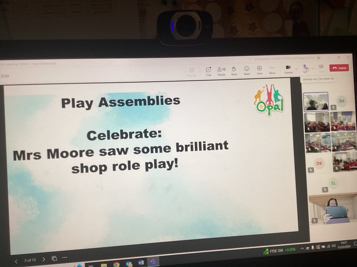 staugustinesNG3's tweet photo. We’re loving our new online @OPAL_CIC assemblies.
#GreatPlay
#Greatlunchtimes https://t.co/eJAkNXc6J6