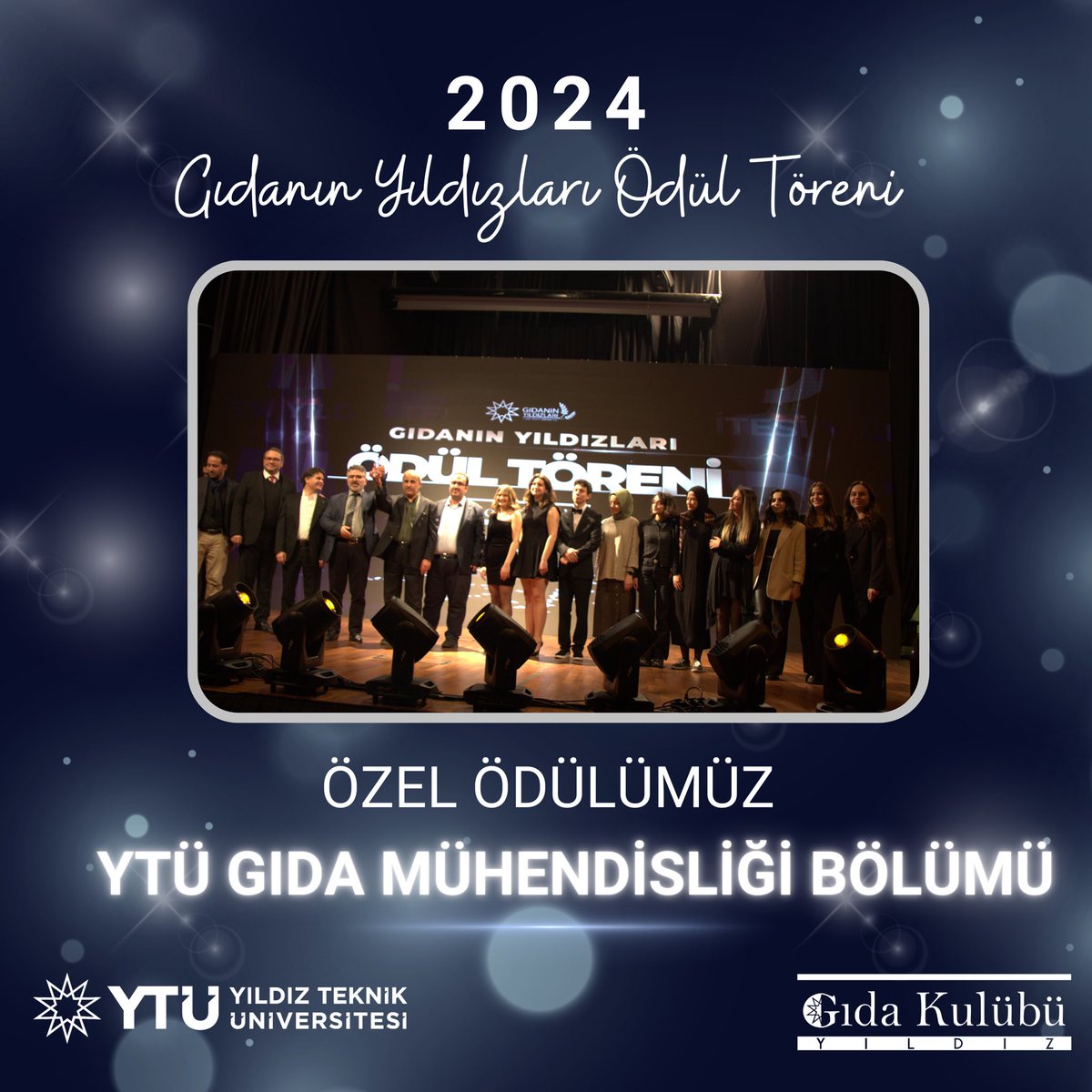 Gıda Kulübü olarak bu yıl üçüncüsünü düzenlediğimiz Gıdanın Yıldızları Ödül Töreni’nde 2024 yılında Özel Ödülümüz Gıda Mühendisliği Bölümü’ne Gıda Kulübü Yönetim Kurulu Üyeleri tarafından takdim edilmiştir. Kendilerini tebrik ediyor, katılımları için teşekkür ediyoruz.🌟