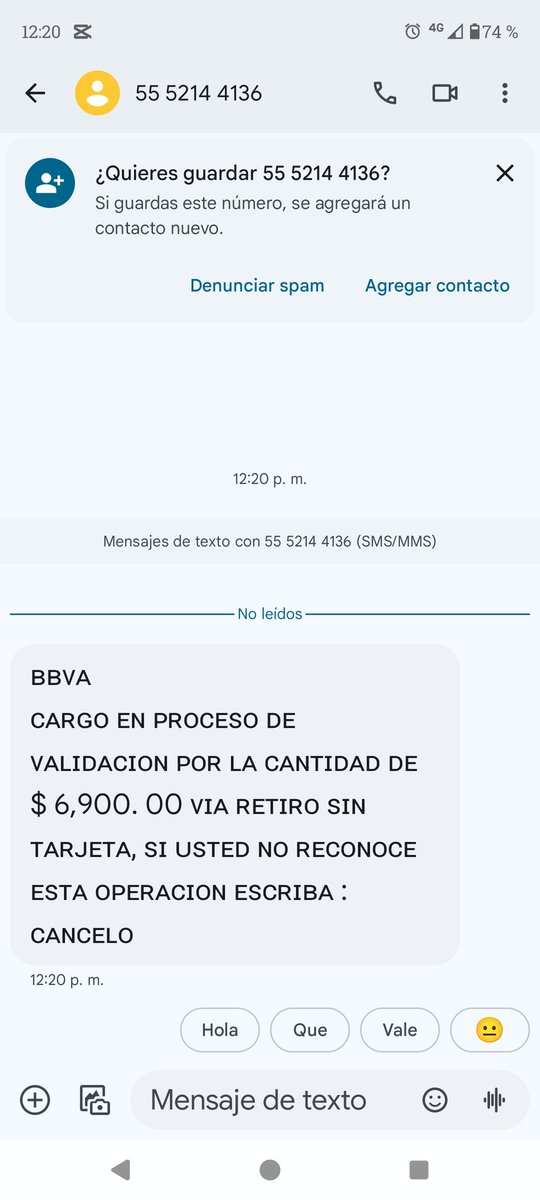 yosef_ben's tweet photo. @MariannaEn889Fm recien me llego este mensaje da el número para que estén atentos, gracias y excelente día. https://t.co/W2BBErL8wi