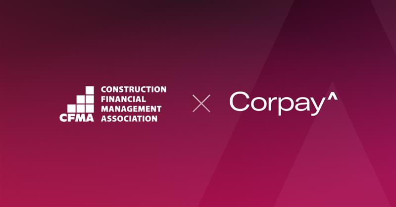 Corpay is proud to announce that we’re now an Elite Partner and the preferred B2B payments provider of the Construction Financial Management Association (<a href="/CFMA/">CFMA</a>)! 

Together, we’re driving greater efficiency and success across the construction industry.

👉corpay.com/resources/news…