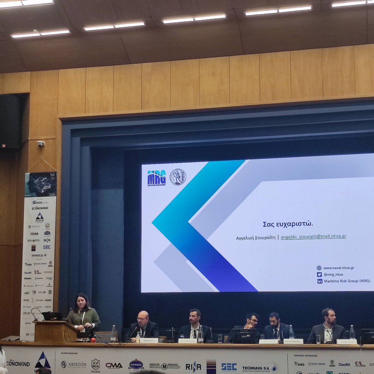 mrg_ntua's tweet photo. Angeliki Stouraiti presented our work on "Offshore Support Vessels: Safety-focused regulations, operations, and tech specs" at the 18th HIMT Conference.
Learn more: https://t.co/JndvAttRor
#Offshore #Safety #OSVs #FunctionalAnalysis https://t.co/vvS7fZOO0b