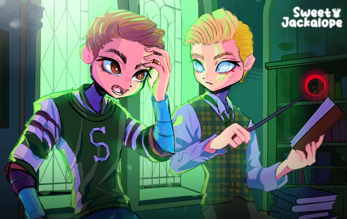 SweetJackalope's tweet photo. I'm finally working on it! ♥
#sebastiansallow #ominisgaunt #HogwartsLegacy https://t.co/AEYTrDAuz5