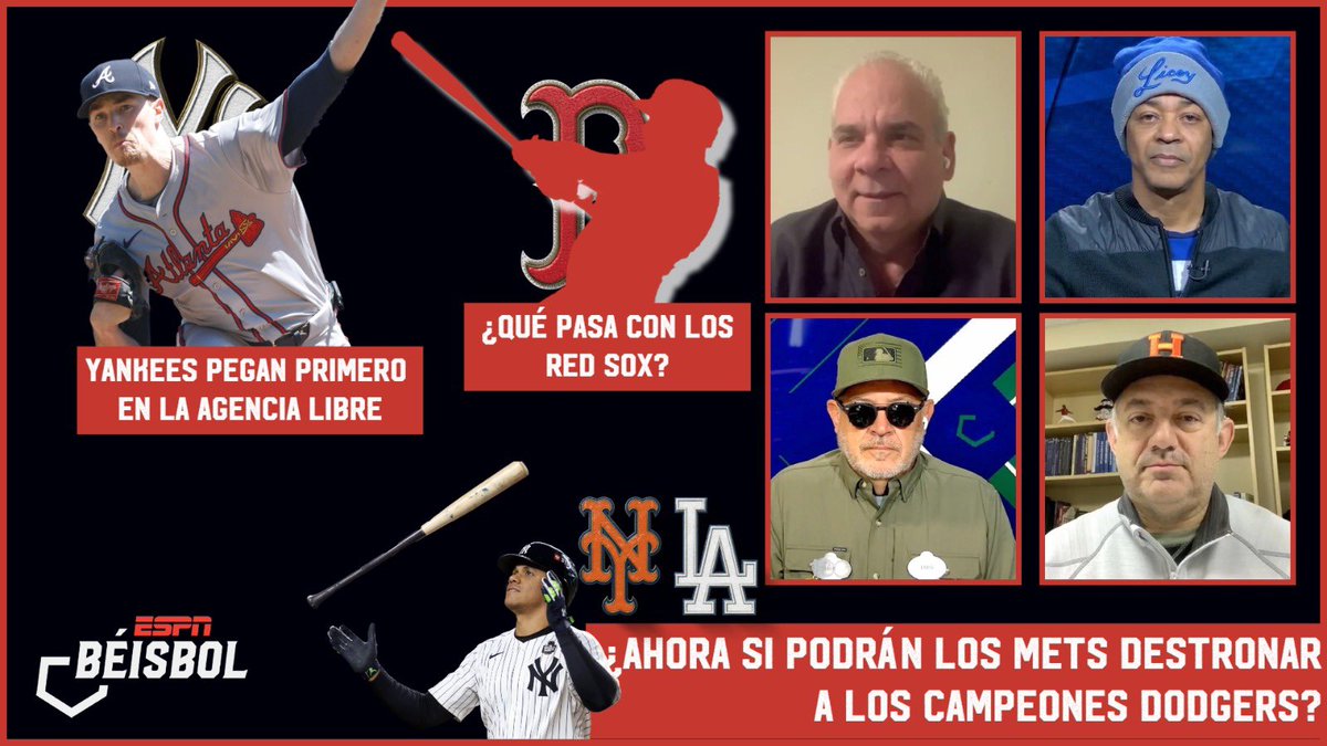 LuisAlvarez_1's tweet image. Hoy es miércoles y último día de los Winter Meetings y el #CommanderInChief (El General ya es pasado) pregunta les dice sobre los Agentes Libres 

🎵🎤 Alza la mano si tú estás gozando
Alza la mano si tú estás gozando
Alza la mano si tú estás gozando 🎵🎤
No te lo pierdas en