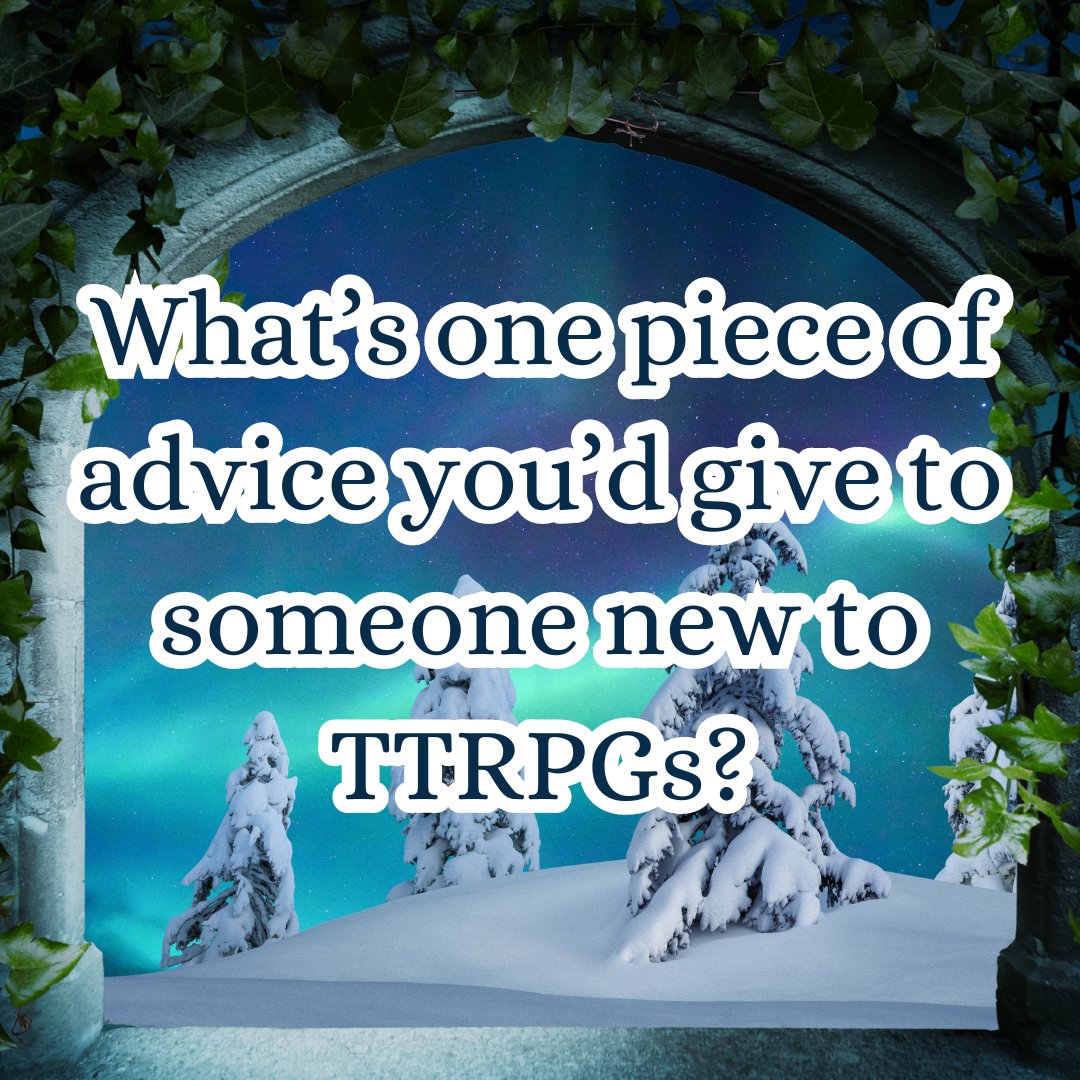 MistyMtnGaming's tweet photo. Calling all seasoned adventurers! 🗡️🧙♂️ Drop your wisdom and help guide the next generation of heroes! 🎲✨
#DungeonsAndDragons #DNDAdvice #NewToDND #TabletopRPG https://t.co/PhCd2pe5cG