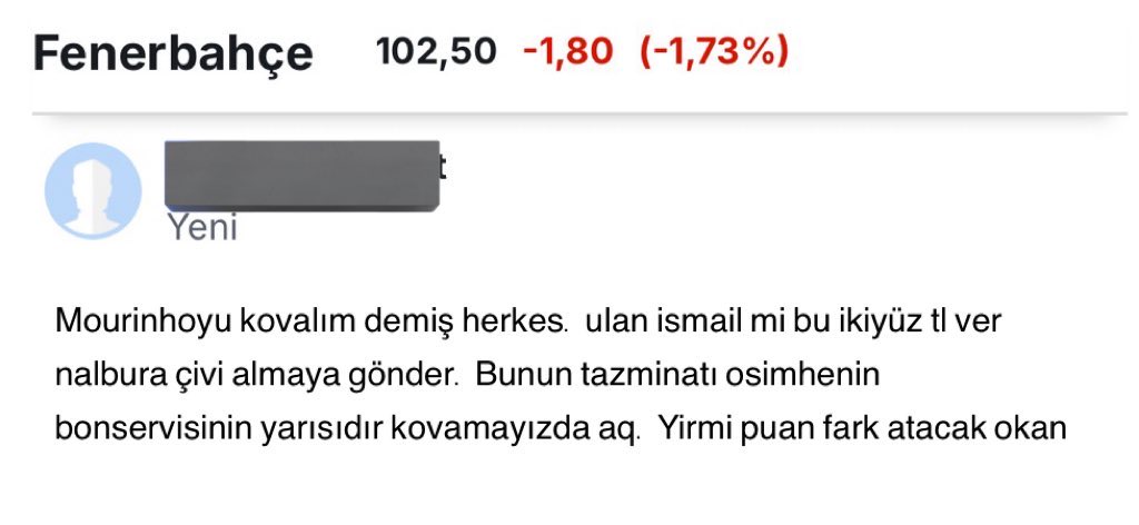 Yine gerçek mutluluğu Fenerbahçe’nin mutsuzluğunda bulduk, takım değil keyif verici madde mübarek :)