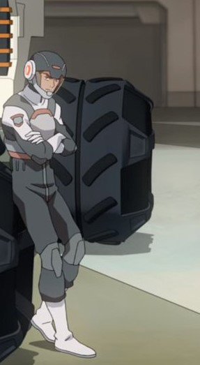 Don't mind him glaring daggers into empty space. He's just not in the mood to chat at the moment.

Conversations with his father never go well.
