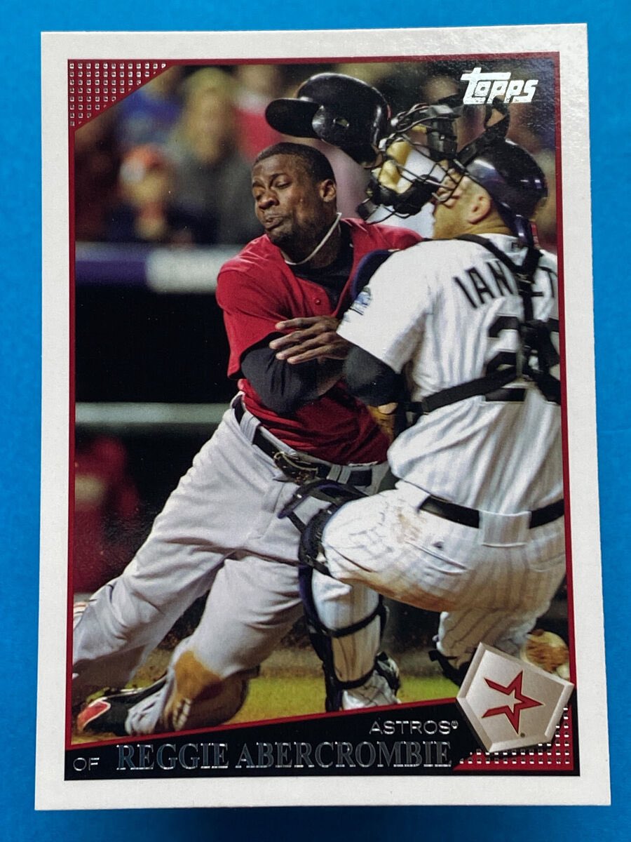 _ethandolan's tweet photo. @SleeperMLB @Castellani2014 @MarinerMuse Reggie Abercrombie. 2009 Topps legend. https://t.co/gO2g4BAWS8