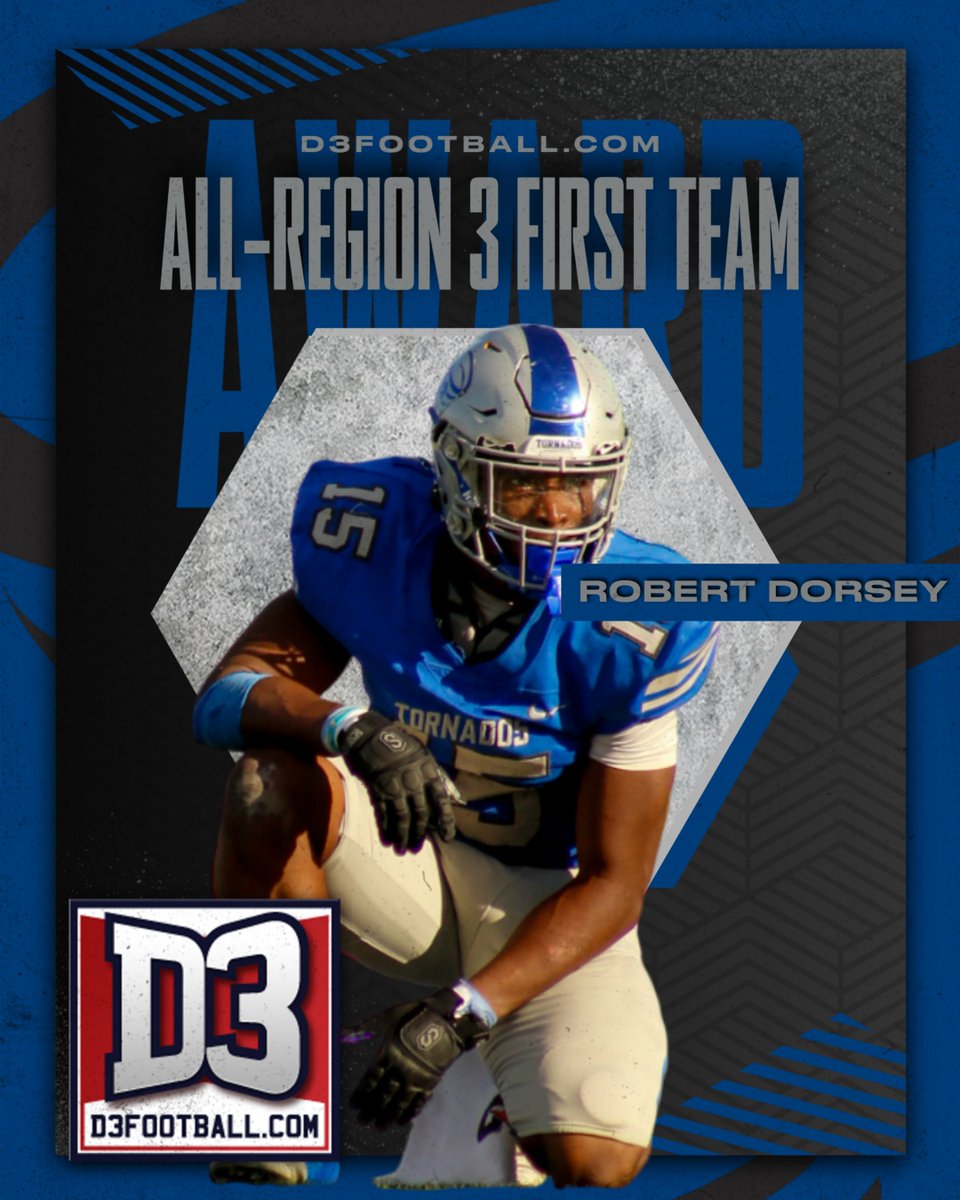 Brevard College Athletics (@bctornados) on Twitter photo Football: BREAKING NEWS - Congrats to <a href="/BrevardF5/">BC Football 🌪</a> junior defensive lineman Robert Dorsey for being selected to the D3football.com All-Region 3 First Team! Dorsey is <a href="/BrevardCollege/">Brevard College</a>'s first-ever All-Region First Team selection in football! #NadoNation #d3fb Football: BREAKING NEWS - Congrats to <a href="/BrevardF5/">BC Football 🌪</a> junior defensive lineman Robert Dorsey for being selected to the D3football.com All-Region 3 First Team! Dorsey is <a href="/BrevardCollege/">Brevard College</a>'s first-ever All-Region First Team selection in football! #NadoNation #d3fb