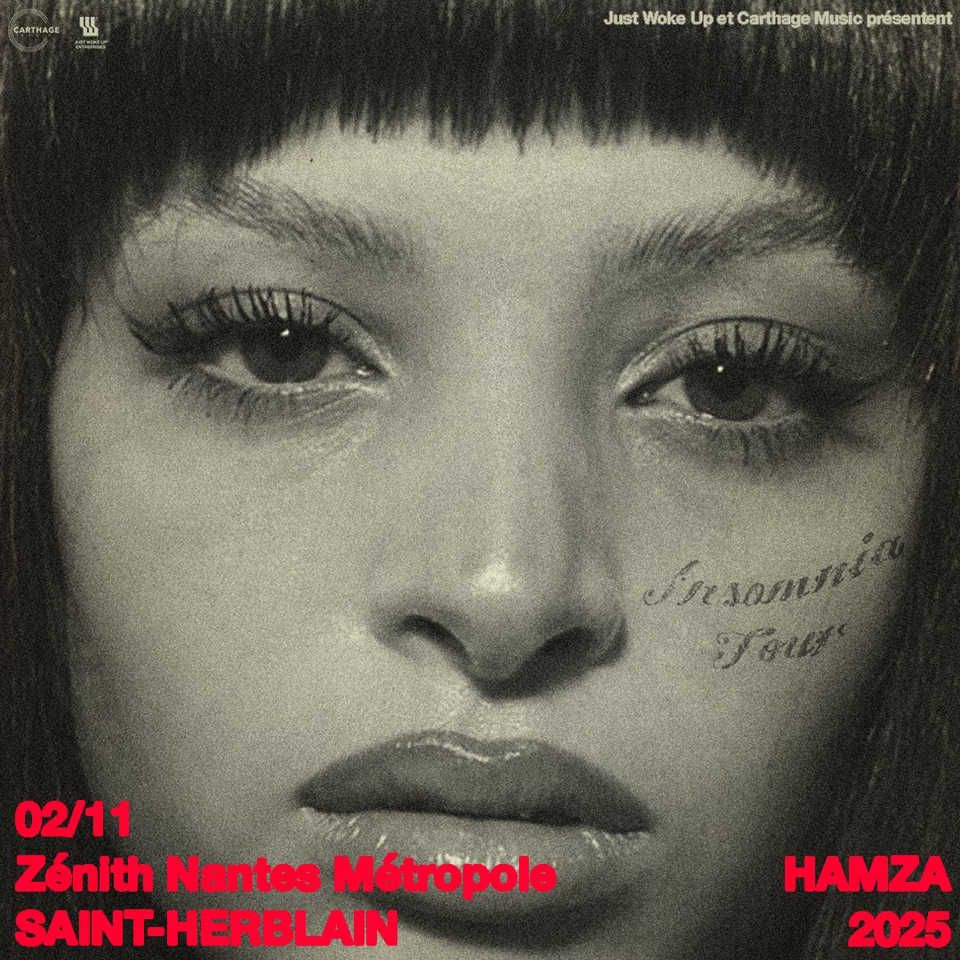 𝗦𝗔𝗨𝗖𝗘𝗚𝗢𝗢𝗢𝗢𝗗 👨‍🍳

Le retour de <a href="/HamzaSauceGod/">SAUCEGOD®</a> sur scène ça se passera le 24 octobre au Liberté et le 02 novembre 2025 au Zénith de Nantes !

🎫 Les billets seront disponibles vendredi 13 décembre 14h, sur Pass Culture et tous les points de vente habituels.