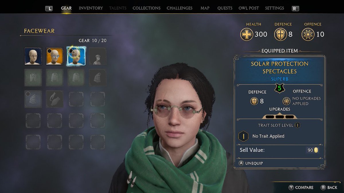 kbarklage2's tweet photo. I’m in love with my hogwarts legacy character so far https://t.co/QkHQLfLZHj