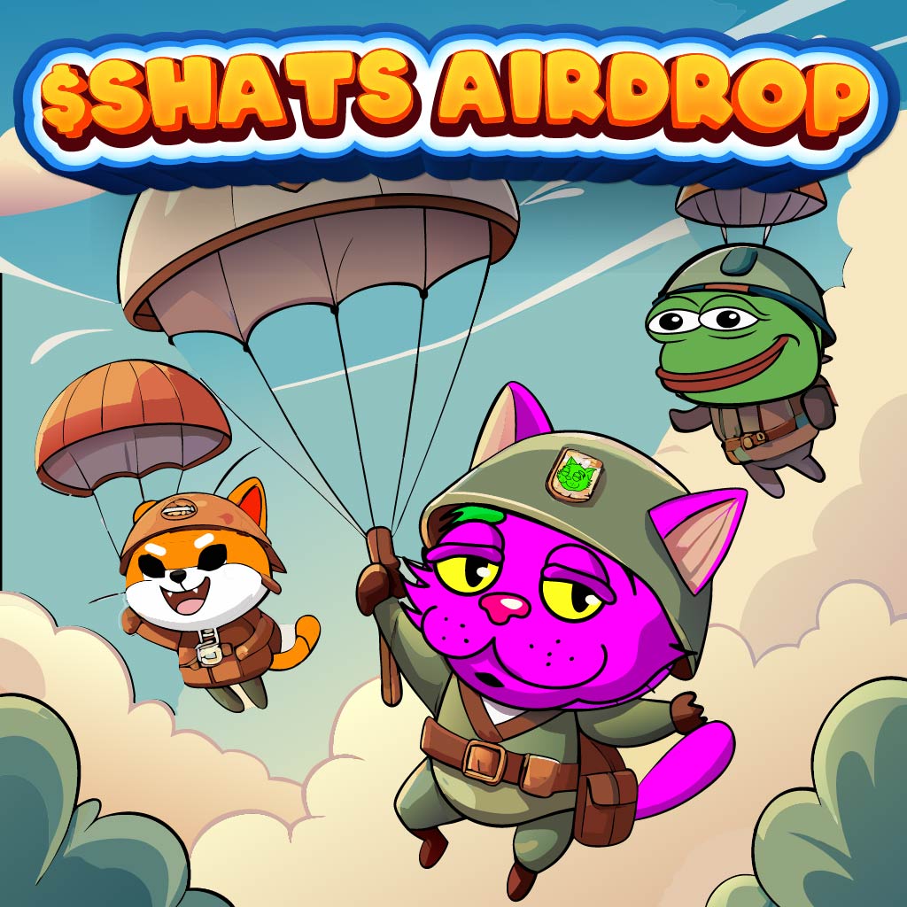 ShitCats_'s tweet image. 🎉 Airdrop Alert! 🎉

 Attention, ShitCats community! We're thrilled to announce our FIRST $SHATS Airdrop 🚀 

📦 500 Random People will receive $SHATS directly in their wallet. This is your chance to be part of the meme madness!  

How to participate? 
1️⃣ Drop your $GSYS Wallet…