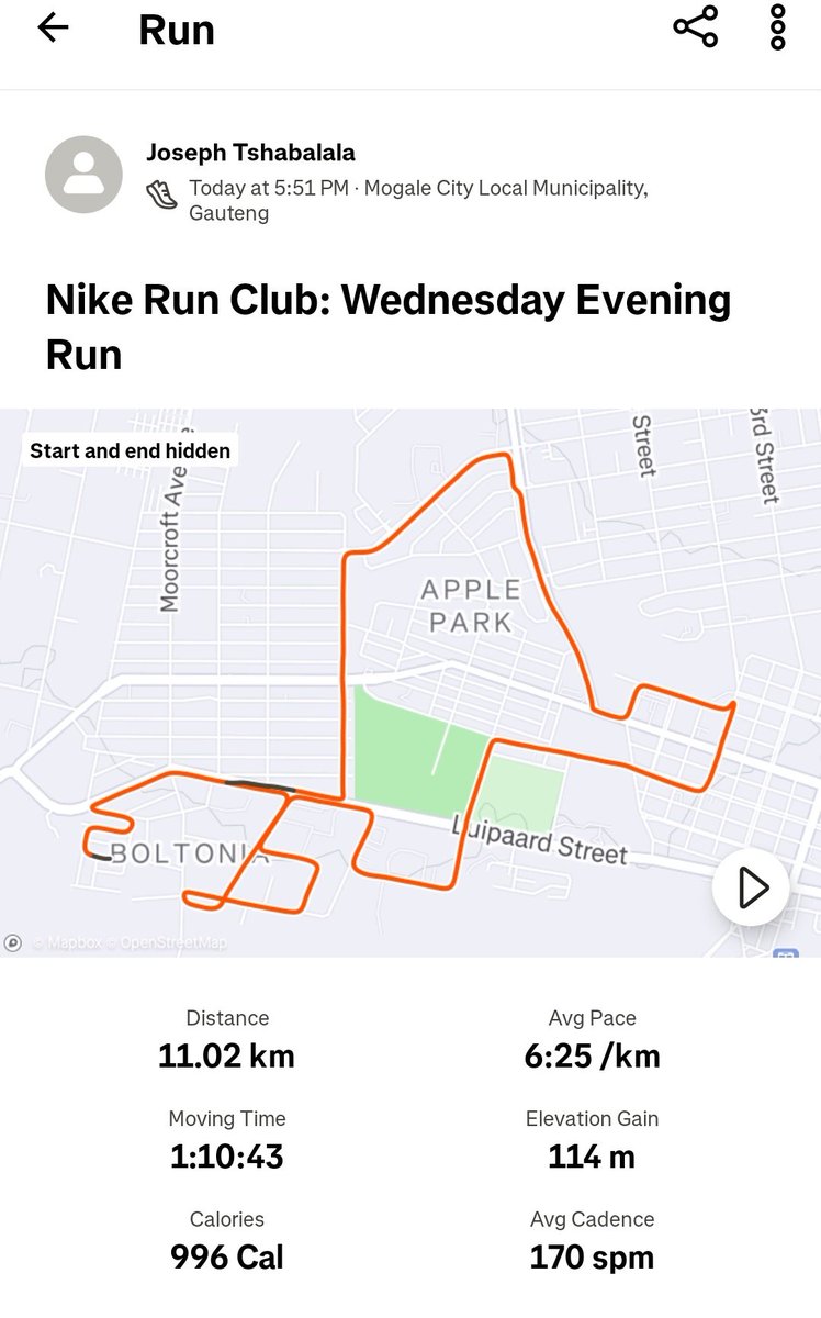 Shabba_LJ's tweet photo. Wednesday ✅ 

#TheLazyRunner #RunningWithTumiSole #FetchYourBody2024 #Run10KMovement #IPaintedMyRun  #TrapnLos https://t.co/DN6u8bWbJz