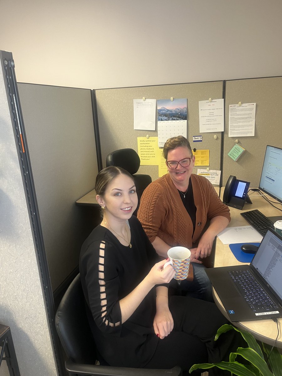 A huge thank you to Mayor Lisa Post for joining us and making calls with TeleCheck. She was an incredible addition to the team! We appreciate her joining our volunteers and making calls to older adults in the community to check in &amp; promote community, connection, and wellness.