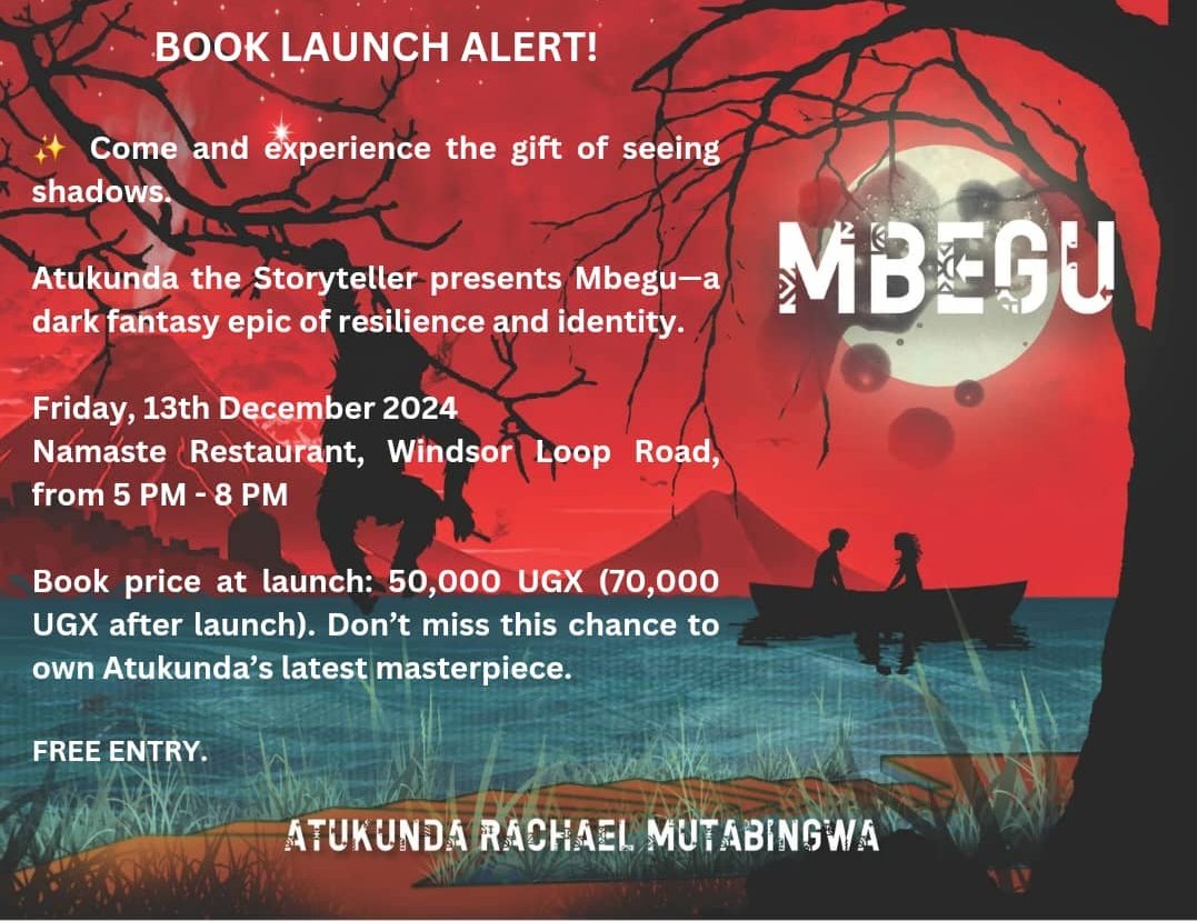 mutabingwa_'s tweet photo. This Friday at Namaste, Atukunda Rachael Mutabingwa releases her third book! https://t.co/omZDbxkPw7