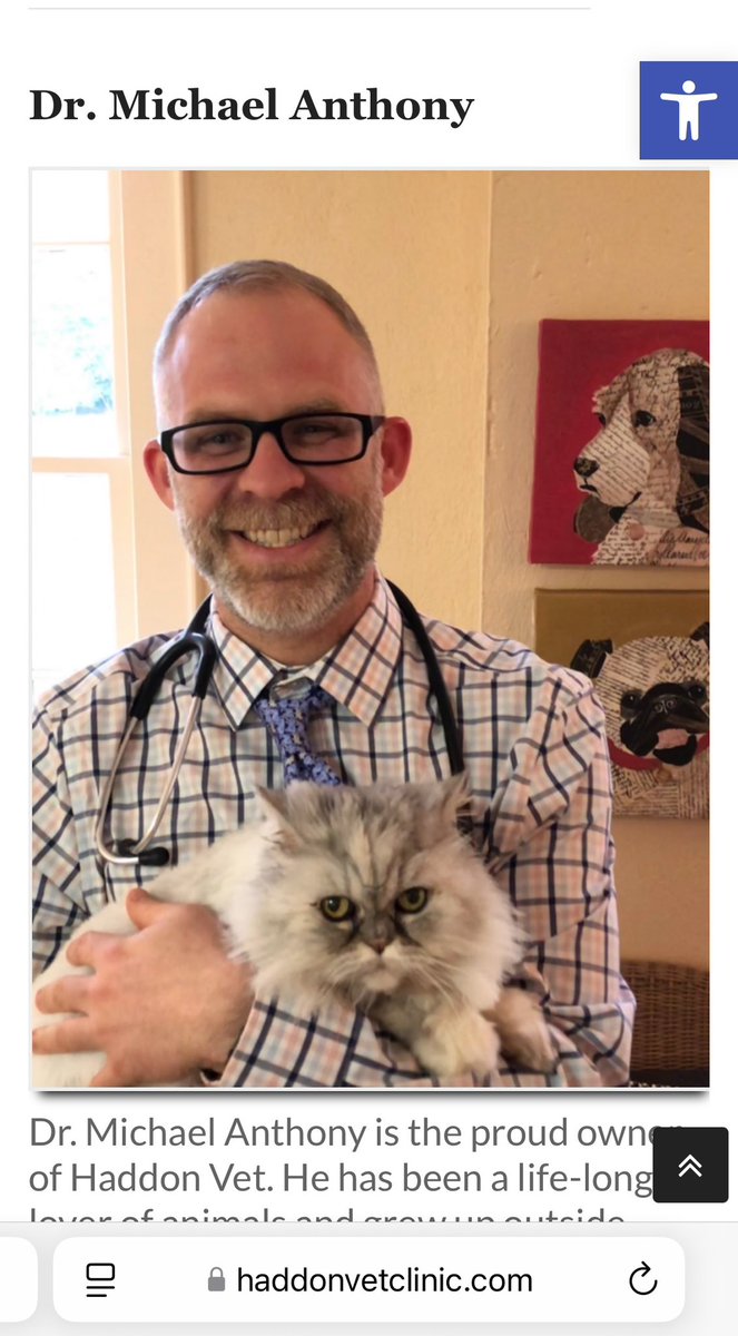 Camden County Prosecutor’s Office confirms Michael Anthony’s death is being investigated as a homicide. 

The 45yo was a veterinarian &amp; owner of Haddon Vet as seen on website photo. We stopped by the clinic this morning where staff members are grieving. <a href="/FOX29philly/">FOX 29</a>