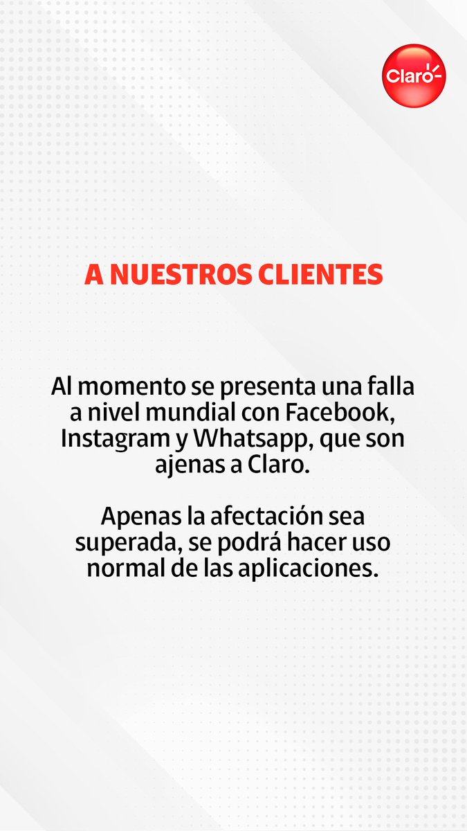 COMUNICADO 🔴