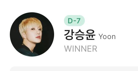 lyvya05947981's tweet photo. Ya solo a una semana y saldrá...
#YOON #KANGSEUNGYOON #강승윤
#승윤 #SEUNGYOON #WINNER #위너 @official_yoon_ #07Days💙 https://t.co/OpXOMEcPIB