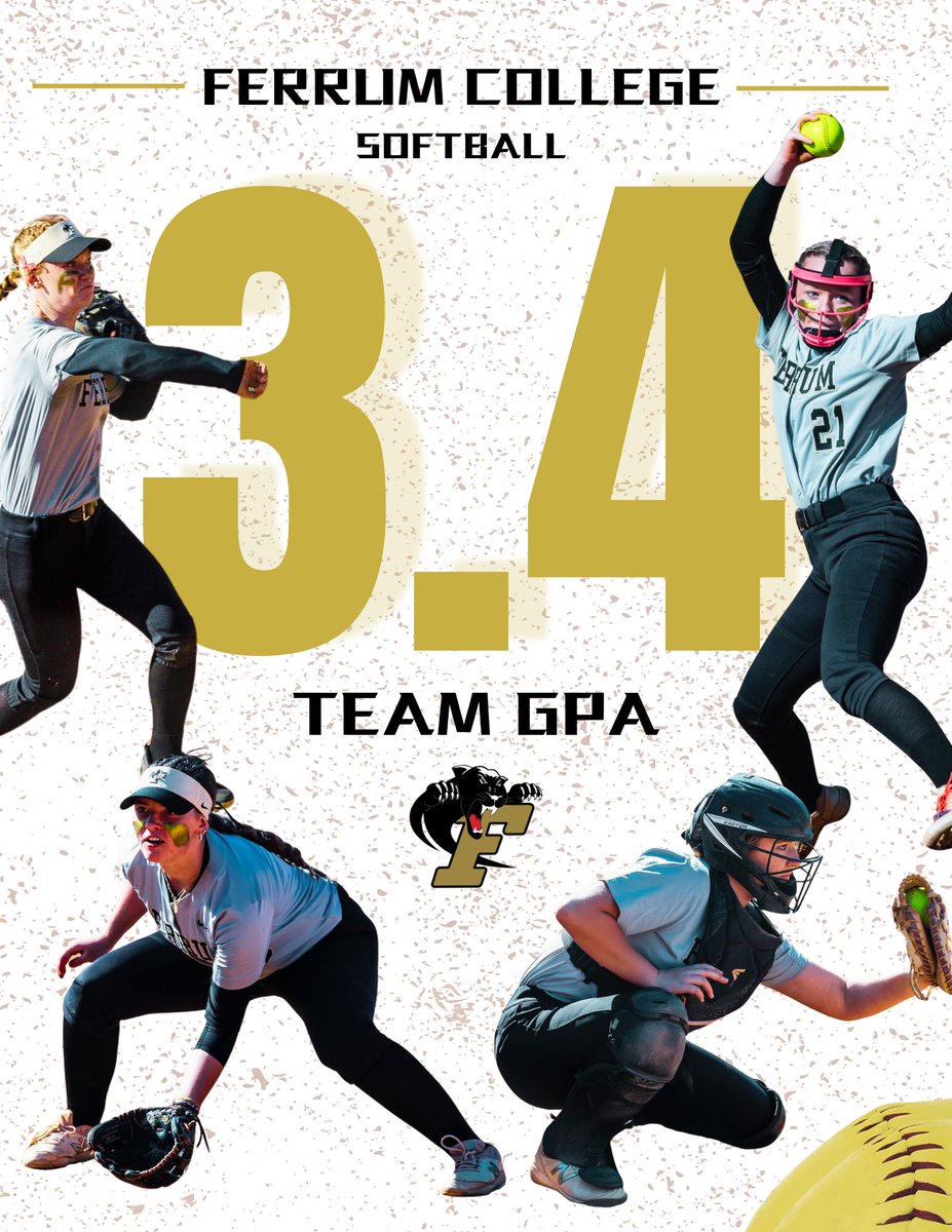 softballferrum's tweet photo. @softballferrum WAS LOCKED IN THIS SEMESTER!!! 3.4 TEAM GPA!!! KEEP WORKING HARD AND BEING GOOD TEAMMATES!!! https://t.co/cyHnl737sv