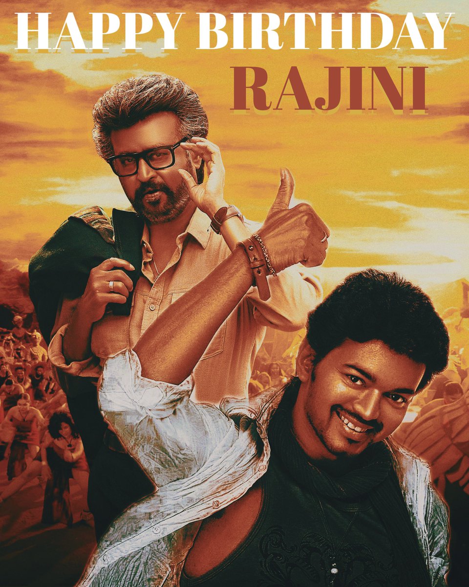 VijayFansTrends's tweet image. Happy Birthday @rajinikanth sir 🤗

Wishing you a lifetime of good health, happiness and joy ❤️  

#HBDSuperstarRajinikanth