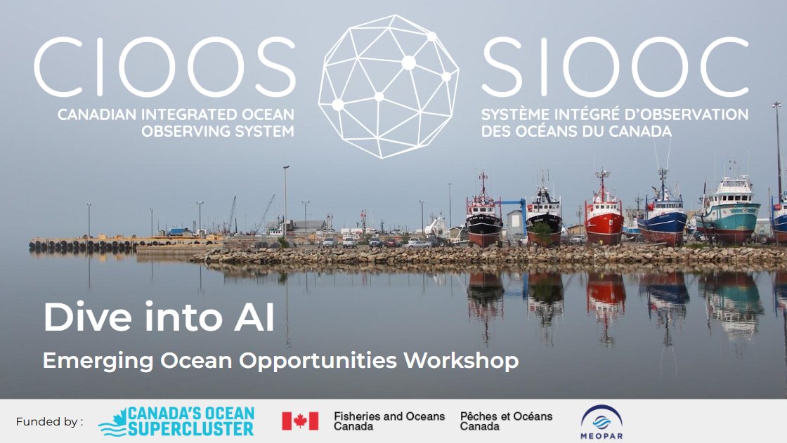 CIOOS_SIOOC (@cioos_siooc) on Twitter photo Recordings are now available for the Dive into AI: Emerging Ocean Opportunities Workshop! bit.ly/DiveintoAI <a href="/DalhousieU/">Dalhousie University</a>
<a href="/OGSL_SLGO/">Observatoire global du Saint-Laurent</a> <a href="/Ocean_Networks/">Ocean Networks 🇨🇦</a> <a href="/CanadaOSC/">Canada’s Ocean Supercluster</a> <a href="/CIOOSPacific/">CIOOSPacific</a> <a href="/HakaiInstitute/">Hakai Institute</a> Recordings are now available for the Dive into AI: Emerging Ocean Opportunities Workshop! bit.ly/DiveintoAI <a href="/DalhousieU/">Dalhousie University</a>
<a href="/OGSL_SLGO/">Observatoire global du Saint-Laurent</a> <a href="/Ocean_Networks/">Ocean Networks 🇨🇦</a> <a href="/CanadaOSC/">Canada’s Ocean Supercluster</a> <a href="/CIOOSPacific/">CIOOSPacific</a> <a href="/HakaiInstitute/">Hakai Institute</a>