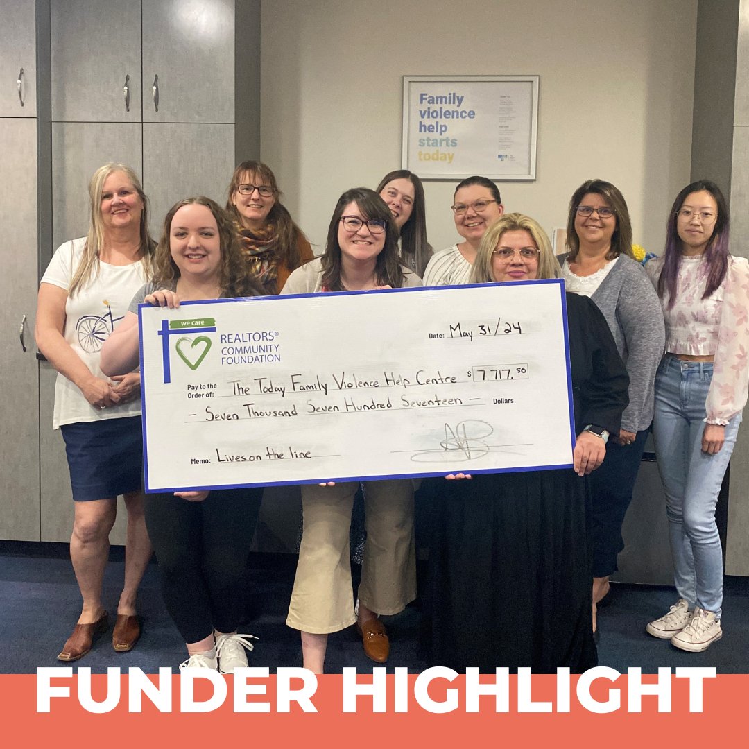 TodayFV's tweet image. FUNDER HIGHLIGHT 🚨

Our long history and partnership with the REALTORS® Community Foundation began in 2011, just a year and a half after The Today Centre opened. 

We are so incredibly grateful for the generosity and support we&apos;ve been provided! @RCFyeg

#FunderHighlight #Funder