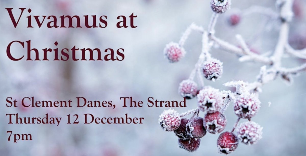 I wrote 'Adam lay ybounden' for <a href="/vivamuschoir/">Vivamus Choir</a>  <a href="/royalacademy/">Royal Academy</a> Carols.  Please come to <a href="/therafchurch/">stclementdaneschurch</a> for the Vivamus Christmas concert. The choir and Richard Hills are on top form and have some beautiful #Christmas gems to share. 
youtube.com/watch?v=Nl_hPB…