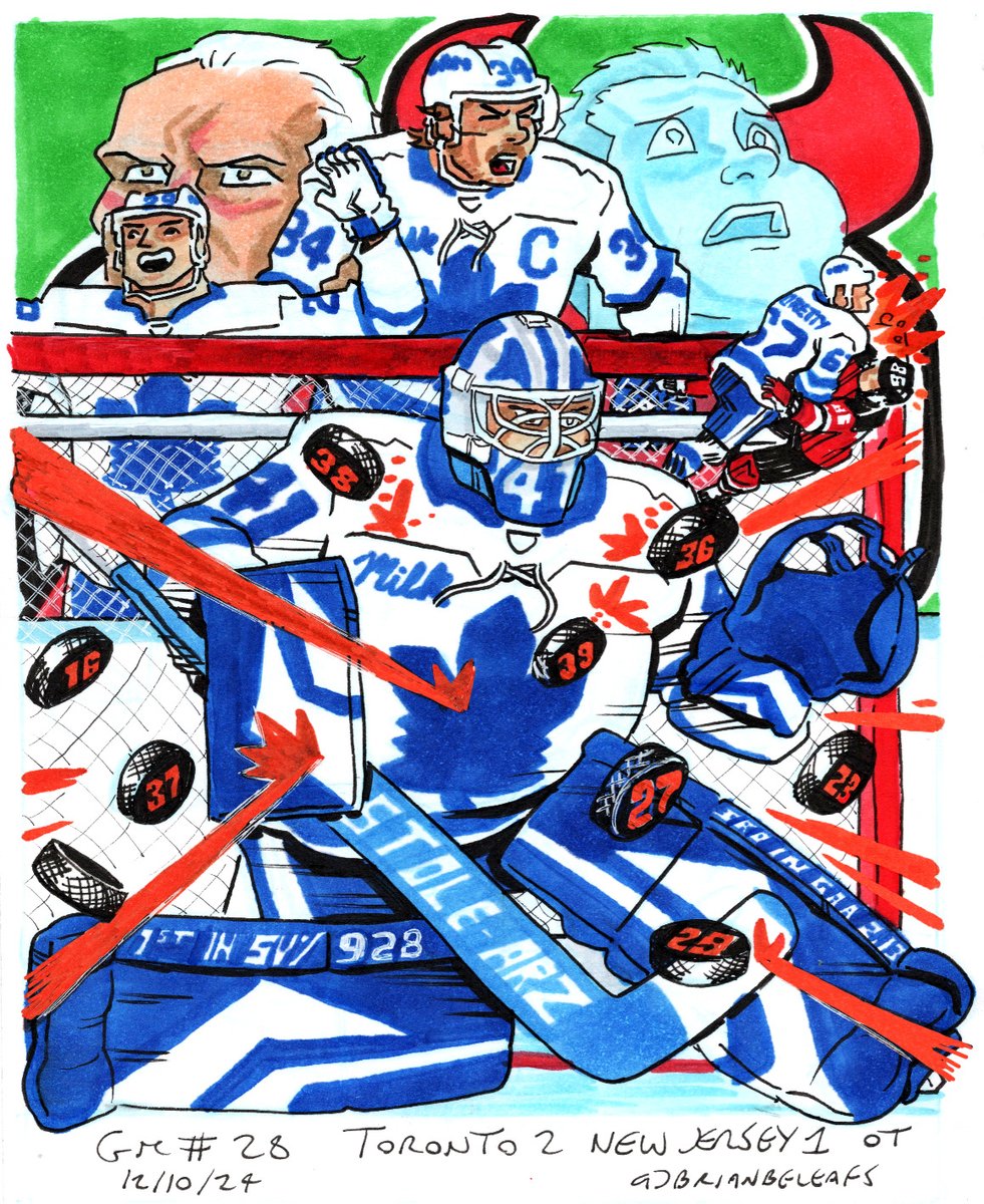 BrianBeLeafs's tweet photo. Game #28. Toronto 2 V NewJersey. OT.
#TorontoMapleLeafs #LeafsForever #LeafsNation #GoLeafsGo #AnthonyStolarz #AustonMatthews #PontusHolmberg #MaxPacioretty #SheldonKeefe #CraigBerube https://t.co/UCYlqiTJw7