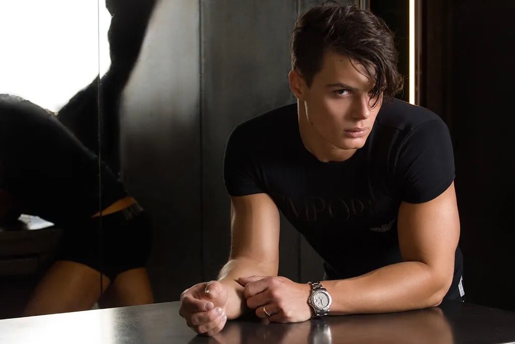 “I swear if you put anything tacky on me…” Solomon grumbles at the reader.