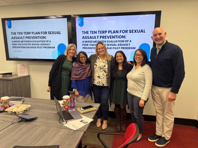 UMD Community THRIVES Lab (@commthriveslab) on Twitter photo Congratulations to Swati Sah (<a href="/lemonswatea/">Swati</a>)  on successfully defending her dissertation proposal! We are thrilled to celebrate this milestone. Her research focuses on an adapted, peer-facilitated sexual assault intervention. #communityhealth <a href="/BCHUMD/">Department of Behavioral and Community Health, UMD</a> <a href="/UMDPublicHealth/">UMD Public Health</a> Congratulations to Swati Sah (<a href="/lemonswatea/">Swati</a>)  on successfully defending her dissertation proposal! We are thrilled to celebrate this milestone. Her research focuses on an adapted, peer-facilitated sexual assault intervention. #communityhealth <a href="/BCHUMD/">Department of Behavioral and Community Health, UMD</a> <a href="/UMDPublicHealth/">UMD Public Health</a>