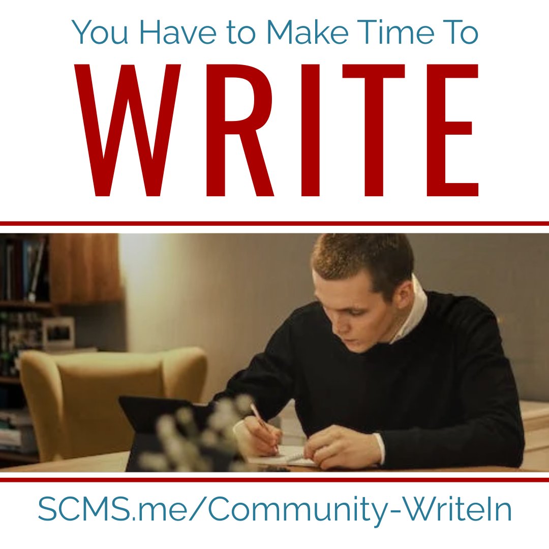 Ready, set, write! 📖
Join the 'Community Write-Ins' hosted by the Socially Constructed Community! Writers need community, and community builders need to give themselves time! Join us at scms.me/Community-Writ… and let's get started!