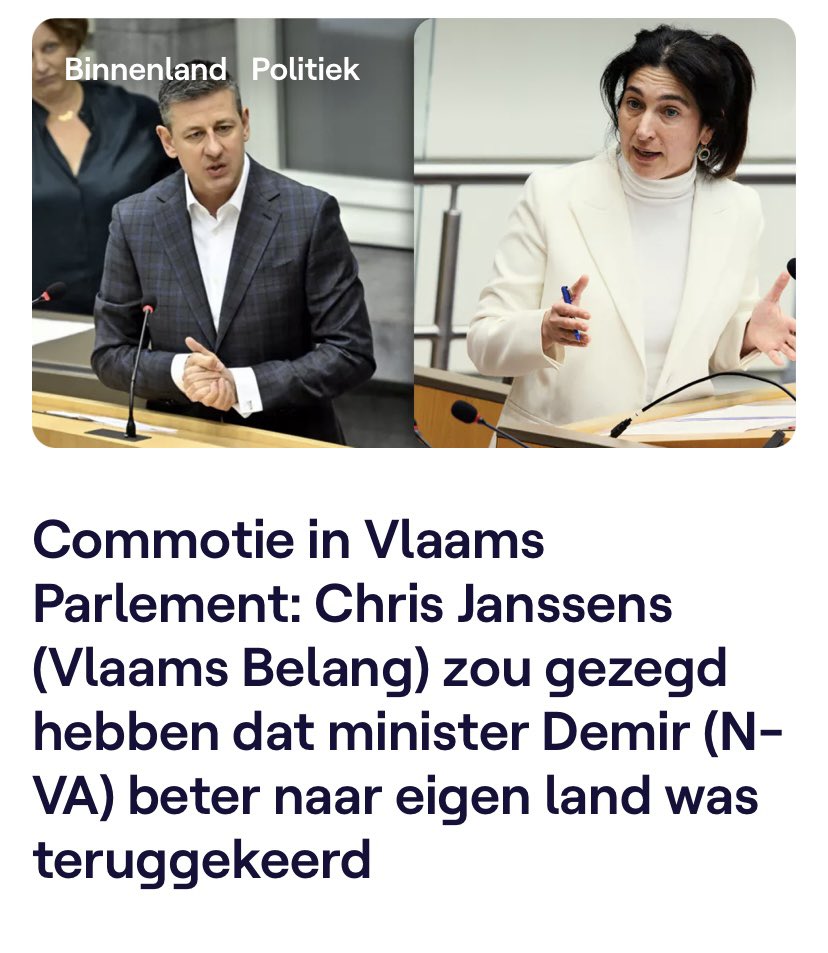 Vlaams Belang is een racistische partij, no surprise.

Vandaag tegen de minister (onaanvaardbaar), maar elke andere dag ook tegenover 1000’en mensen. 

Laat ons daar ook verontwaardigd over blijven.