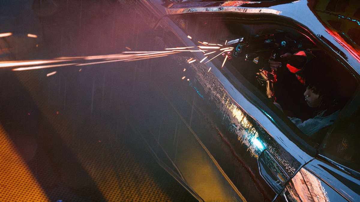 xXRariiXx's tweet photo. you can take pics shooting an driving something i hoped for when vehicle combat was introduced

#Cyberpunk2077 #PhantomLiberty #VirtualPhotography #Cyberpunk2077photomode https://t.co/sK6nzoUZZ7