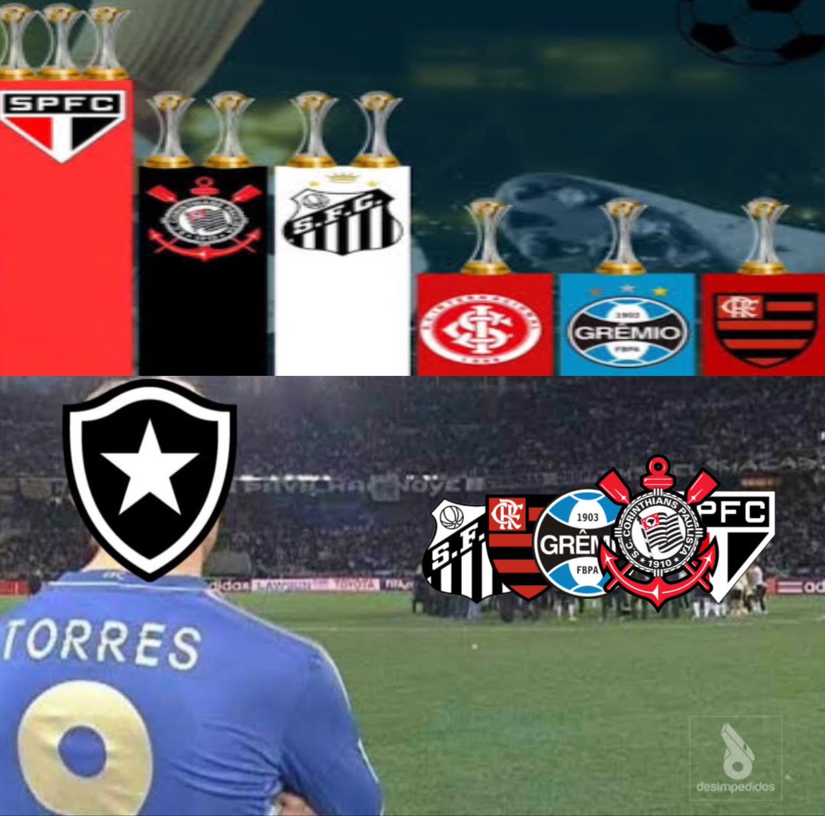 desimpedidos's tweet photo. É o Botafogo https://t.co/UVenKNaKDV