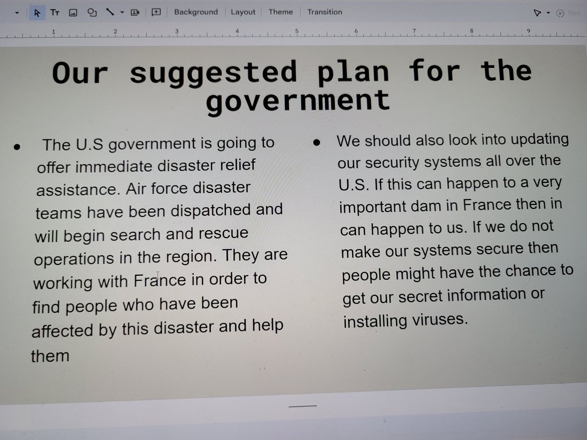 kkuhlers's tweet photo. @WaterlooSchools Cyber students were awesome today, their professional presentations on the Malpasset Dam incident in France were awesome! #ThankYou Mr Goodman for subbing in my absence the last few days, our #Students were on task! @AmyMiehe #OneWaterloo #BeBold @cyber_dot_org https://t.co/GmybfGtWOD