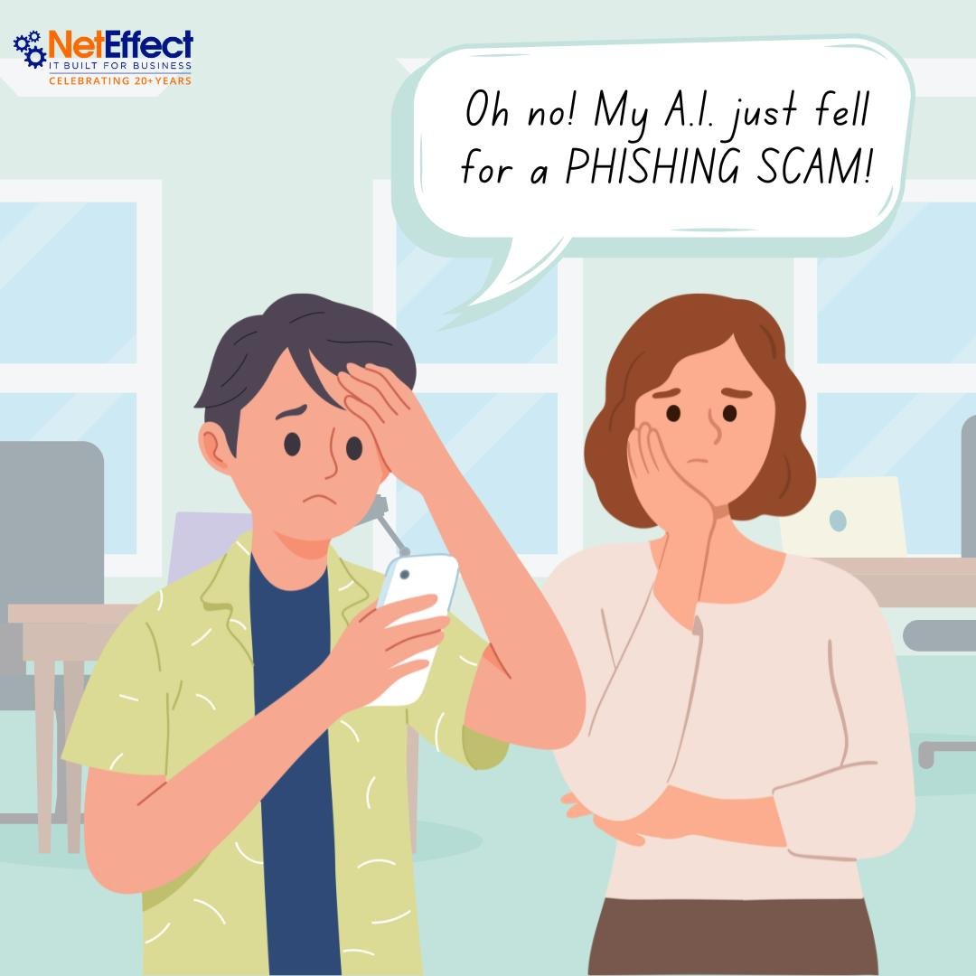 NetEffectLV's tweet image. Is A.I. so smart it’s dumb? We guess only time will tell!

#techjokes #amazon #businessjokes #officehumor #jokeoftheday #NetEffect #LasVegas