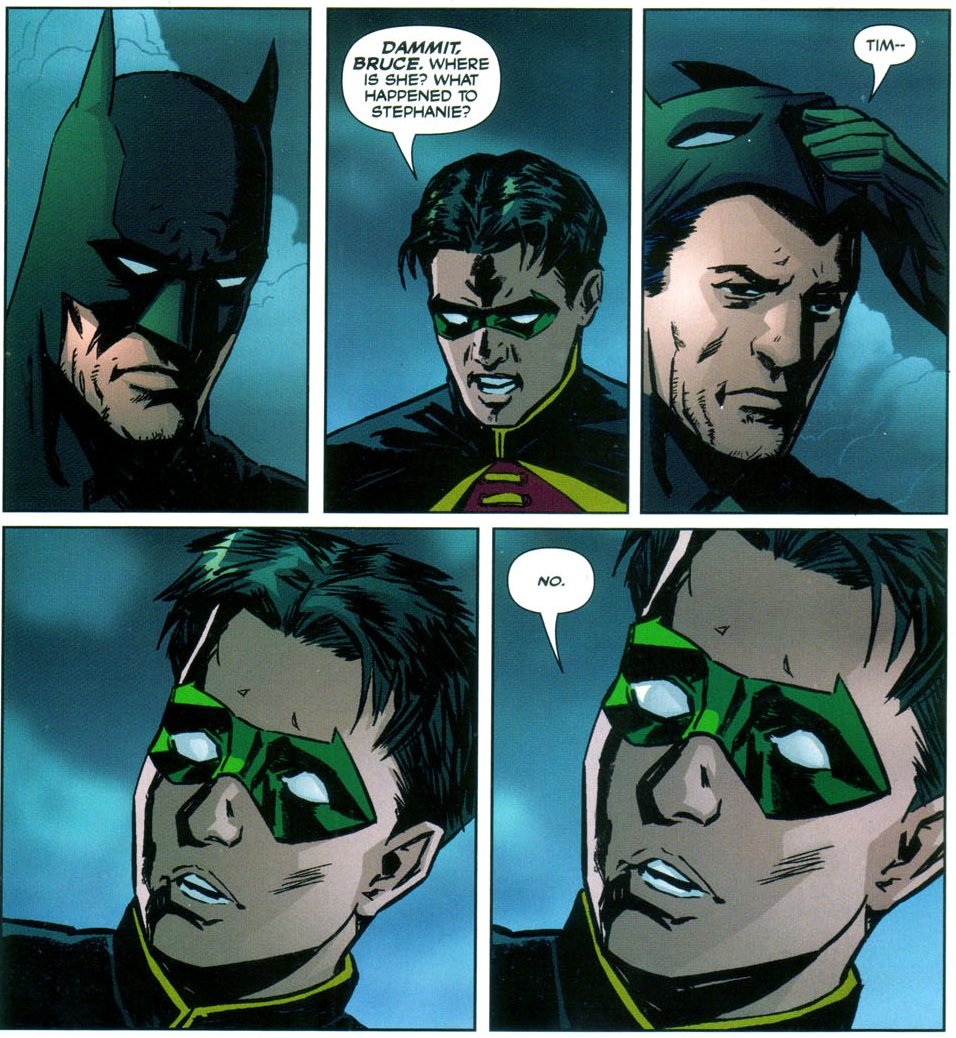 timhanley01's tweet photo. 28. Steph became Robin in 2004 for a brief stint, but the promotion was all a publicity stunt to up her profile before she was killed off in the War Games event, causing angst for Robin and Batman. #NeverASidekick https://t.co/86WG8YnigI