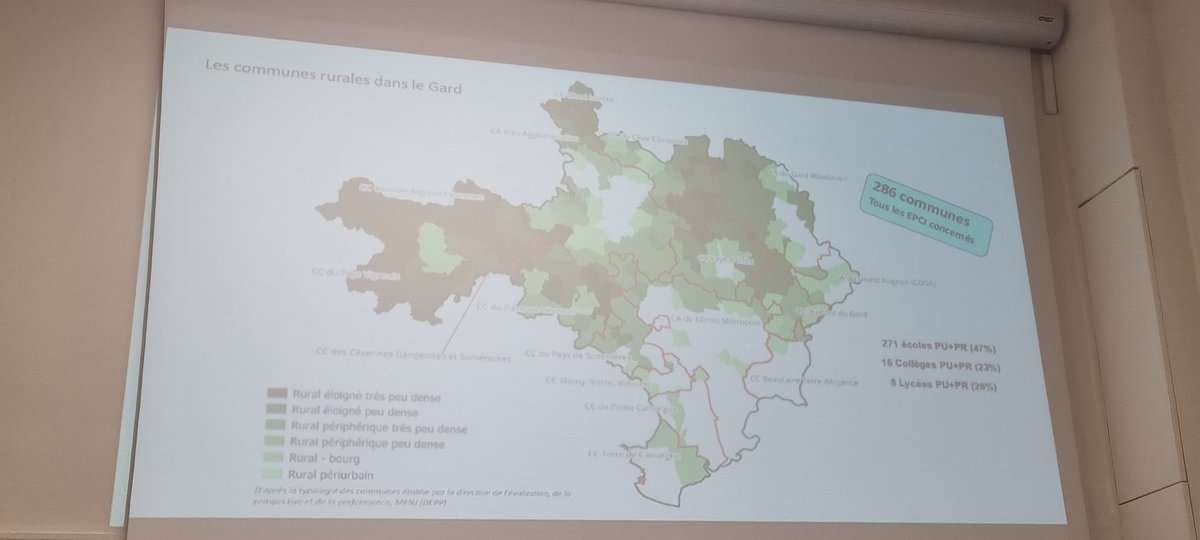 Ce soir s'est tenu en <a href="/Prefet30/">Préfet du Gard</a> le 2eme observatoire des dynamiques rurales co présidé par Mme Levasseur, sous préfète et M. Mauny, DASEN.
➡️ évolution démographique
➡️ resultats
➡️ parcours
➡️ culture,sport, numérique 
➡️ dispositifs: TER, cordées, internat d'excellence.