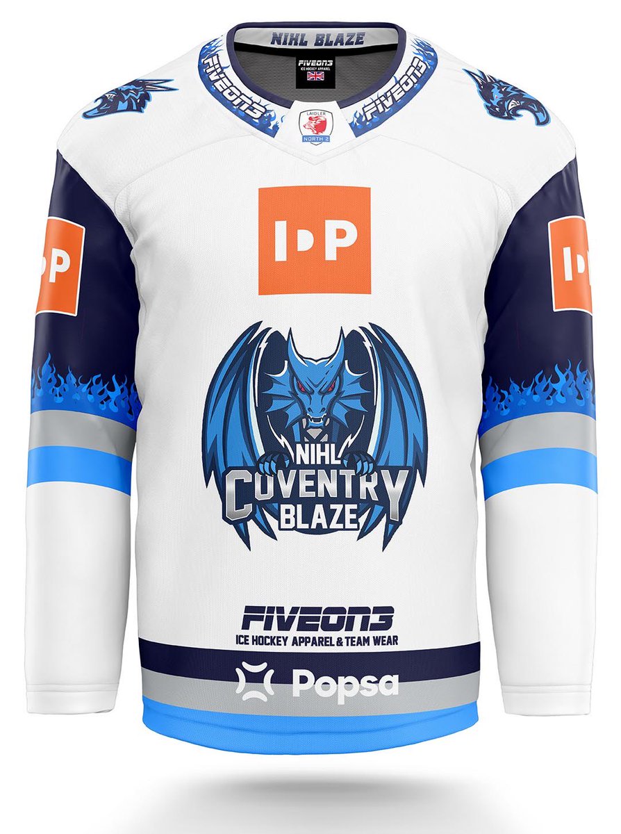 NIHLBlaze's tweet photo. Replica Jerseys Now On Sale 🏷️

Home or Away, Adult or Child - all are on offer now through this link. 

Get your NIHL Blaze replica jerseys now‼️

🔗 https://t.co/9O1YLXad0h

#COYB🐲 #WeAreBlue https://t.co/CFekpqGZc8