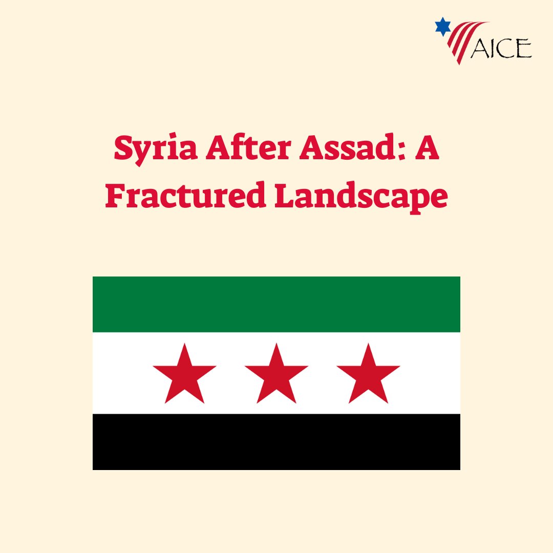 JewishVLibrary's tweet photo. After years of civil war, Assad's regime has collapsed, leaving Syria fragmented. Competing factions now vie for power, with uncertain consequences for the future.

Read more about the factions here: https://t.co/ILGBvsfS6E

#Syria2024 #Geopolitics #SyriaConflict #PostAssad https://t.co/cvSE8qfK44
