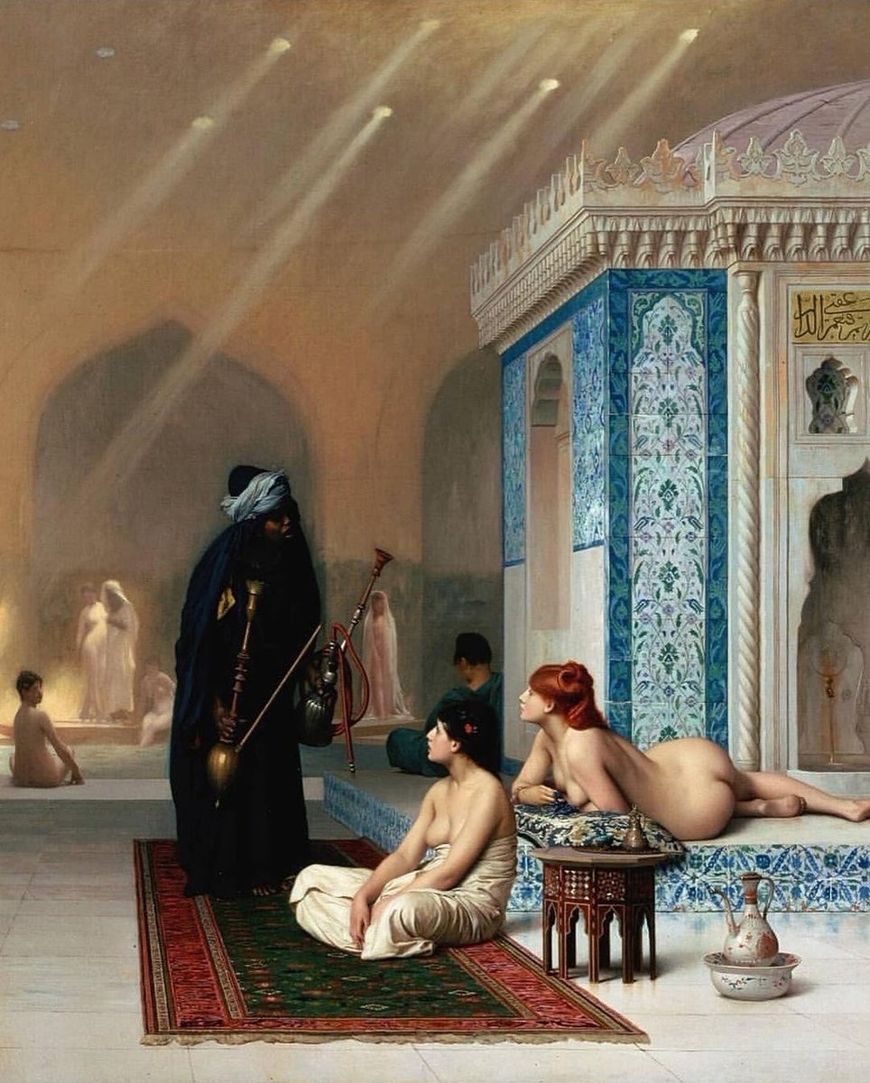 Jean-Léon Gérôme; Pool in a Harem https://t.co/V8SGdqtN2d