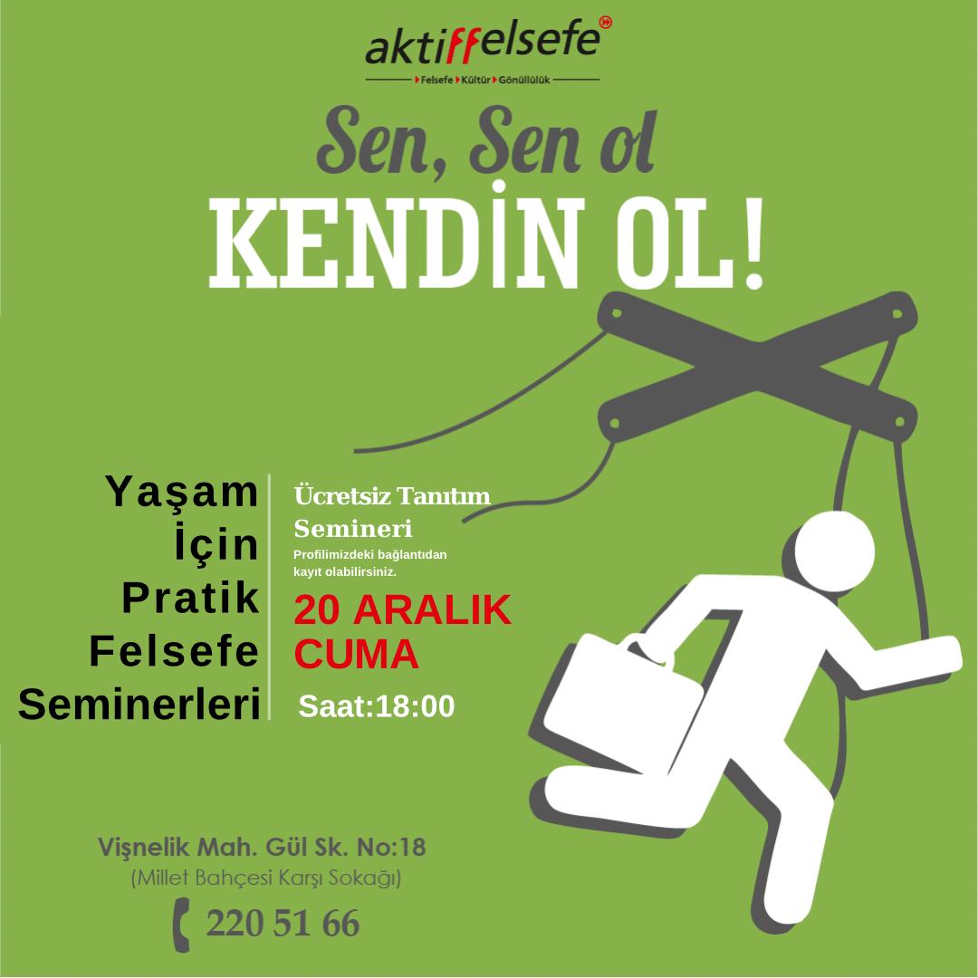 aktiffelsefeESK's tweet photo. 20 Aralık Cuma, Eskişehir'deki ücretsiz seminerimize davetlisiniz. 

#aktiffelsefe #eskişehir https://t.co/gzSZo6gqXt