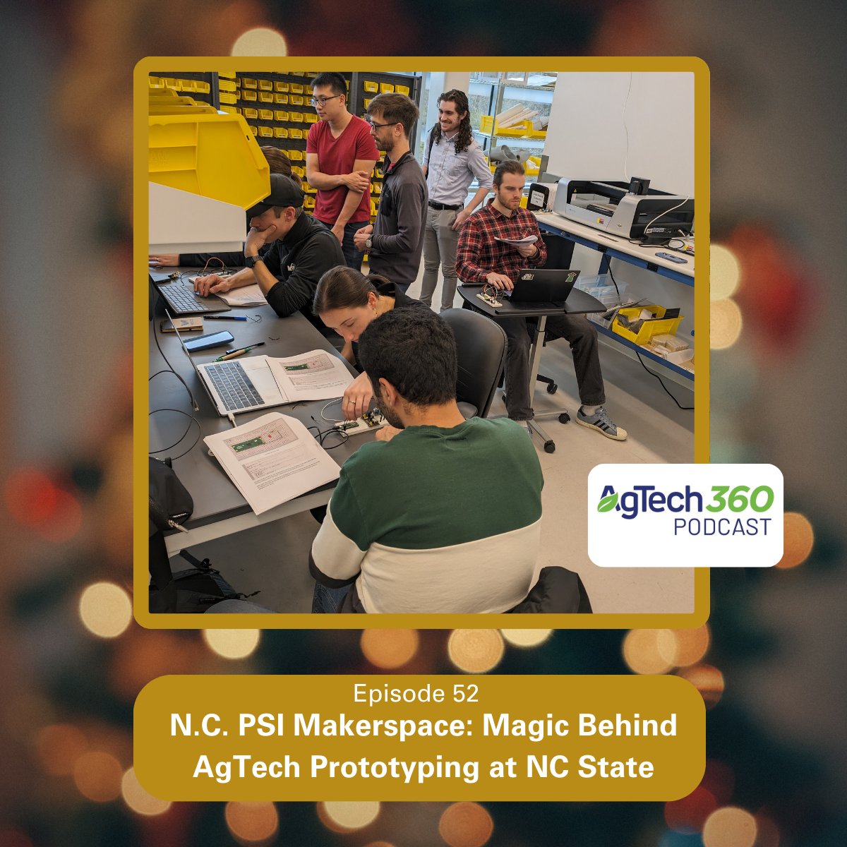 Our team is busy building prototypes and custom solutions for growers
<a href="/NC_PSI/">N.C. Plant Sciences Initiative</a> Makerspace.  Discover how this unique lab is shaping the future of farming, listen to #AgTech360:  go.ncsu.edu/agtech360-mont…… #AgTech #Innovation #Makerspace #NCState