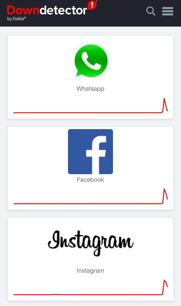 Todas las apps de Meta: WhatsApp, Facebook e Instagram están fallando a nivel global!